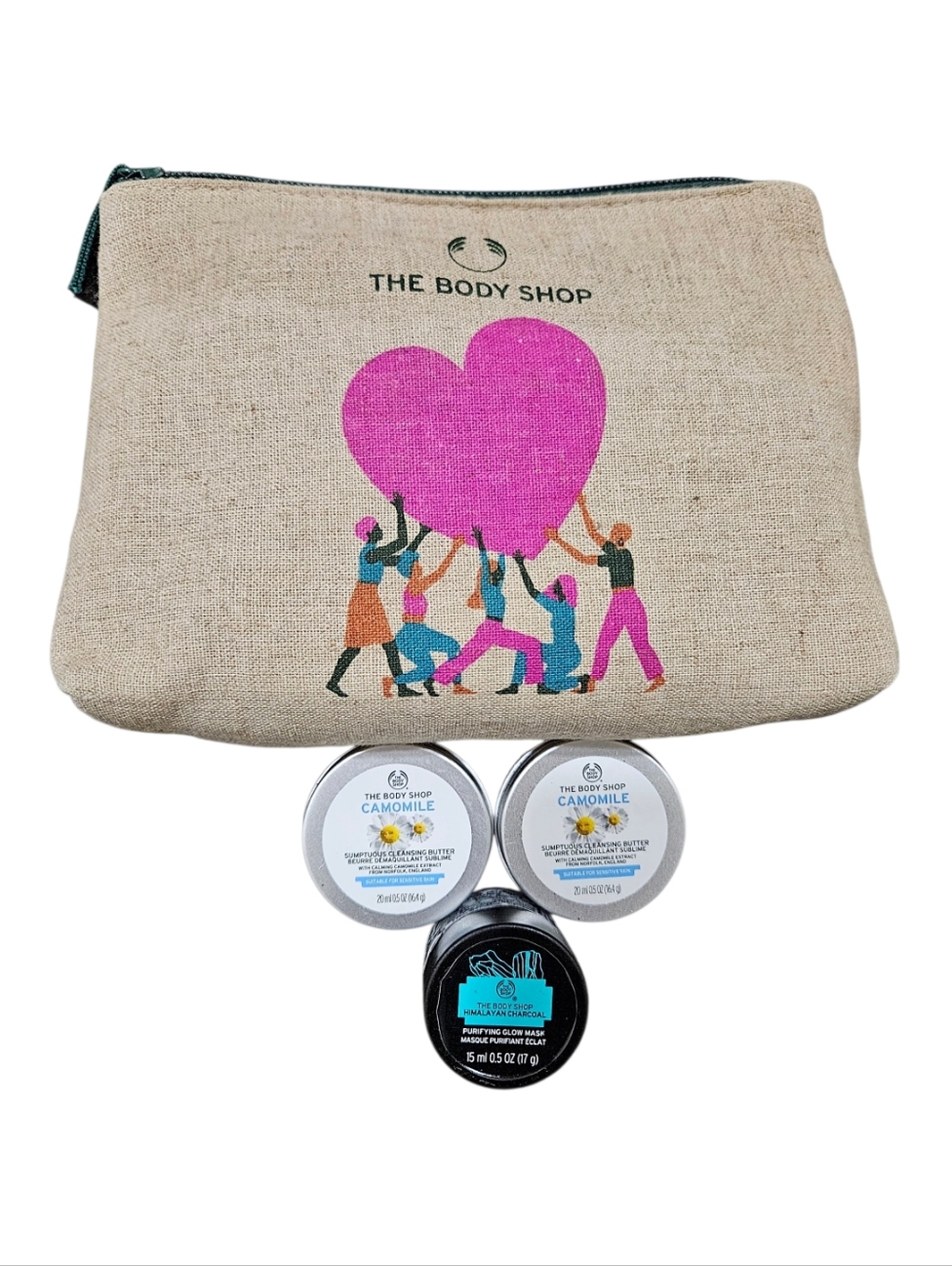 THE BODY SHOP 4 pc set CAMOMILE New best sellers Limited Edition gift